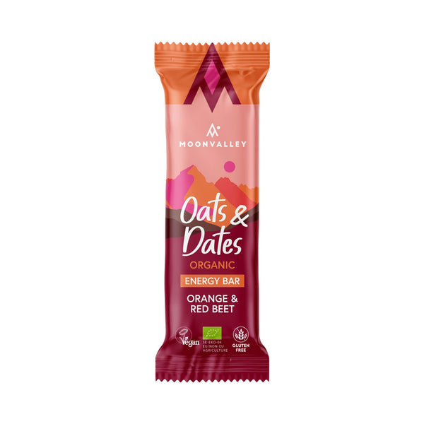 Moonvalley Organic Energy Bar - Bio-Energieriegel Red Beets & Orange (50 g)