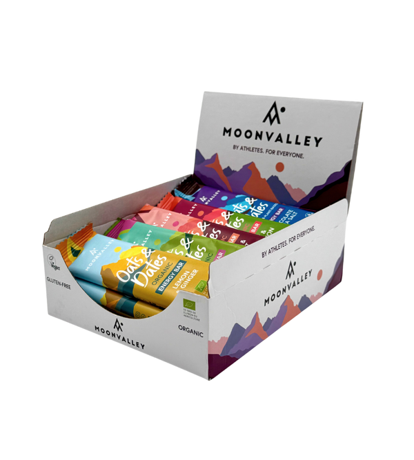 Moonvalley Organic Energy Bar - Bio-Energieriegel Mixed Box (15 x 50 g)