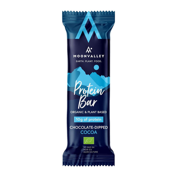 Moonvalley Organic Protein Bar - Bio-Proteinriegel Chocolate-Dipped Cocoa (60 g)